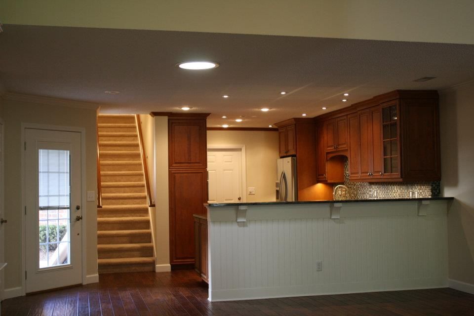 Small Kitchen and Stairs — Hendersonville, NC — Tripps Renovations LLC