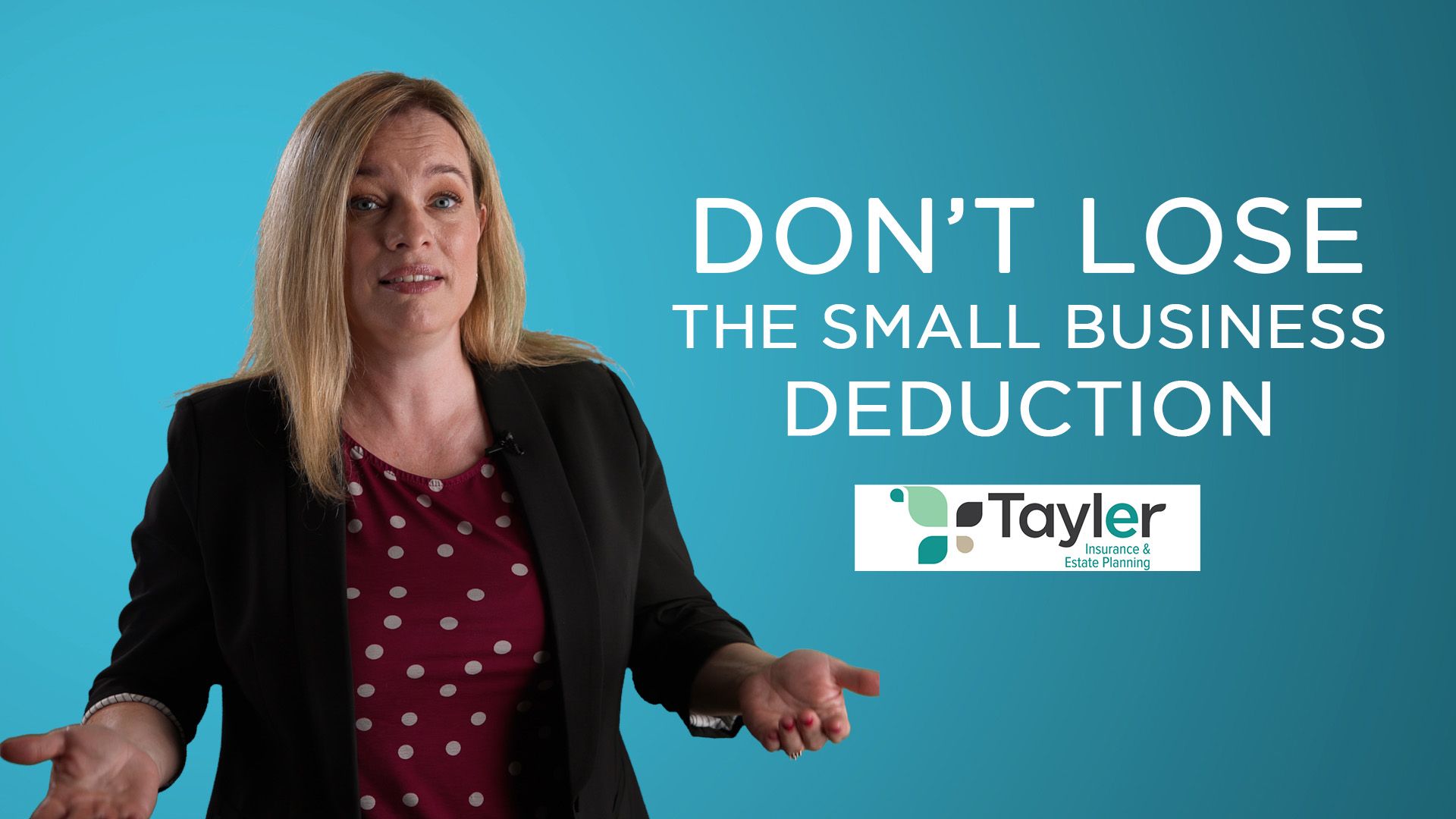 Taivi Tayler - Small Business Deductions