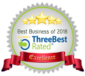 Best Business of 2018 certificate