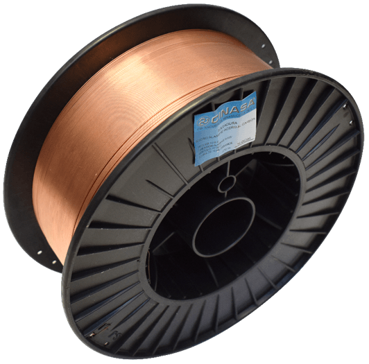 Un carrete de alambre de cobre con una etiqueta que dice pacífico