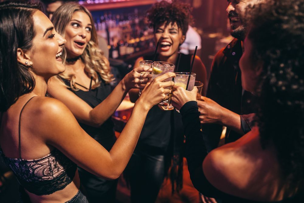 Group of Friends Partying in a Nightclub — Pub in Stuart Park, NT