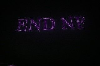 The word end is displayed on a black background