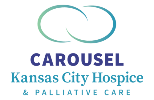 The logo for carousel kansas city hospice and palliative care