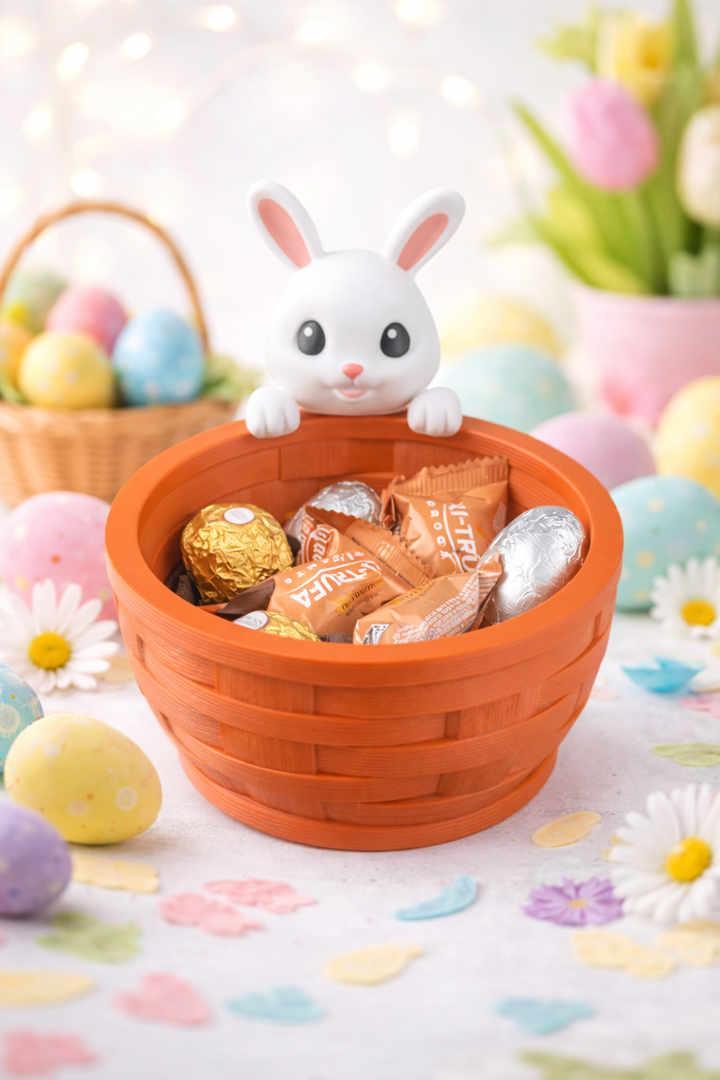 3D - paashaas met mandje