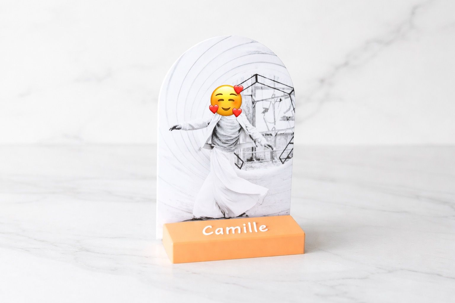 3D- fotohouder met naam