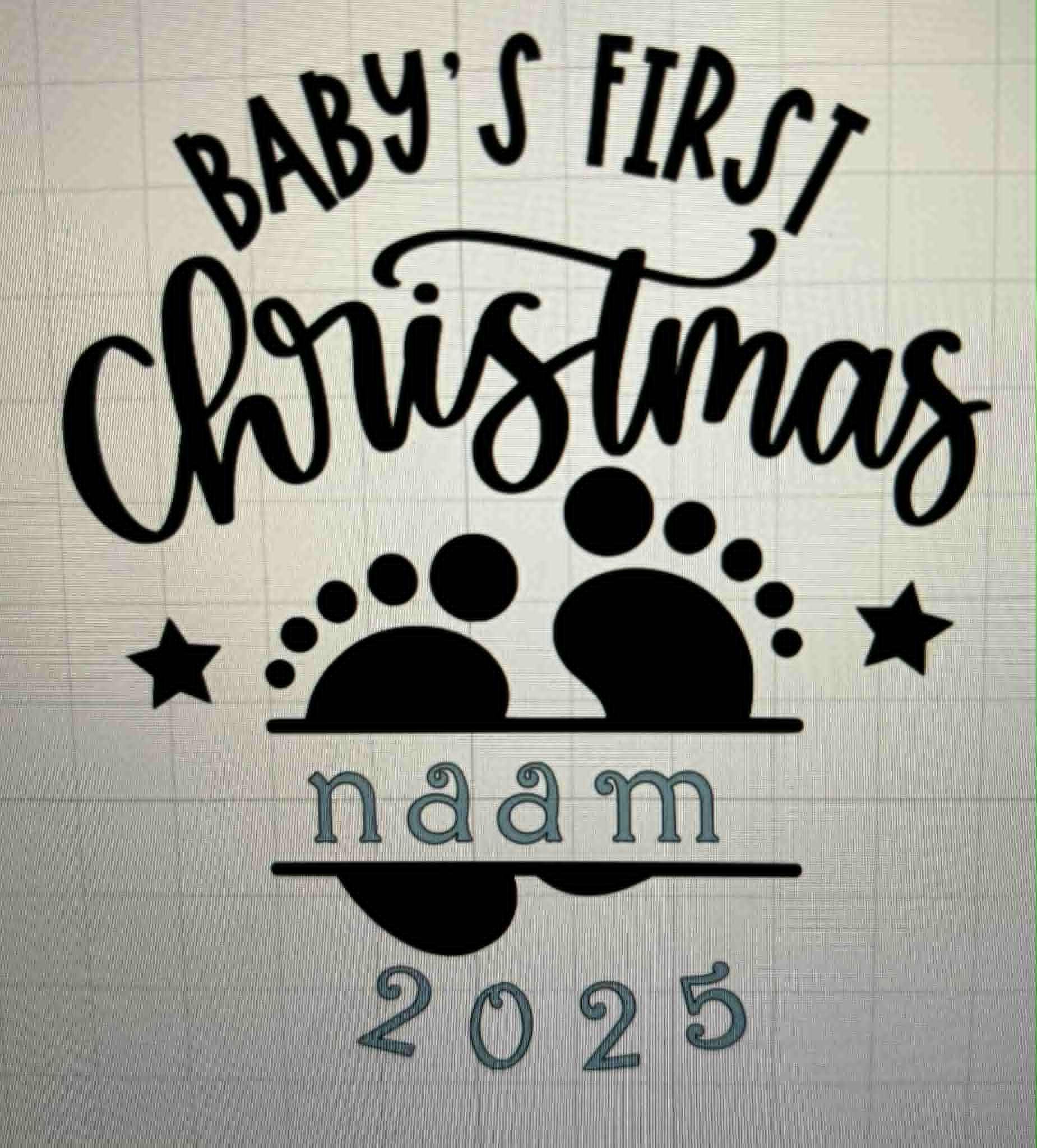 Slab Baby's first Christmas