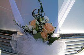 addobbi floreali per auto pescara