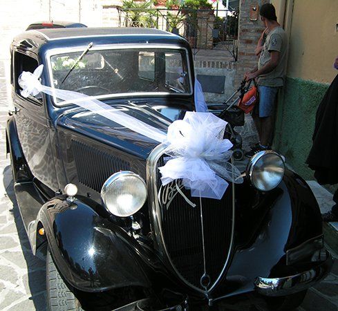 addobbi floreali per auto pescara