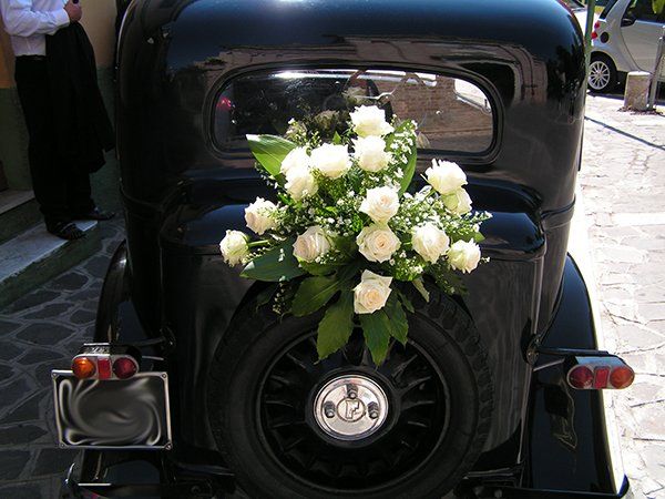 addobbi floreali per auto pescara