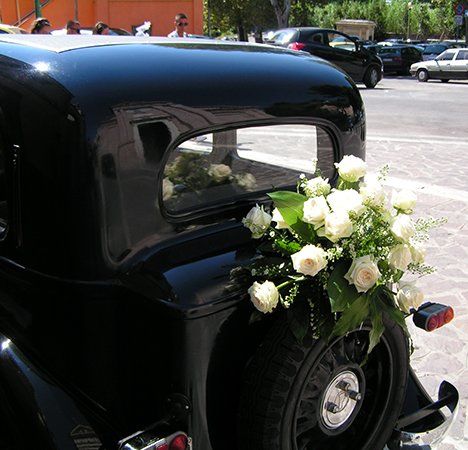 addobbi floreali per auto pescara