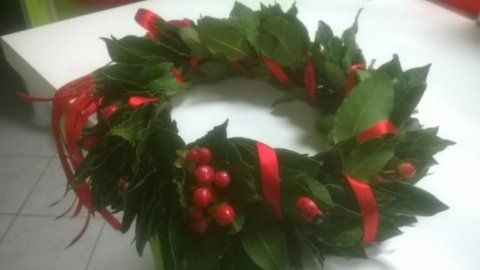 coroncine d'alloro per laurea