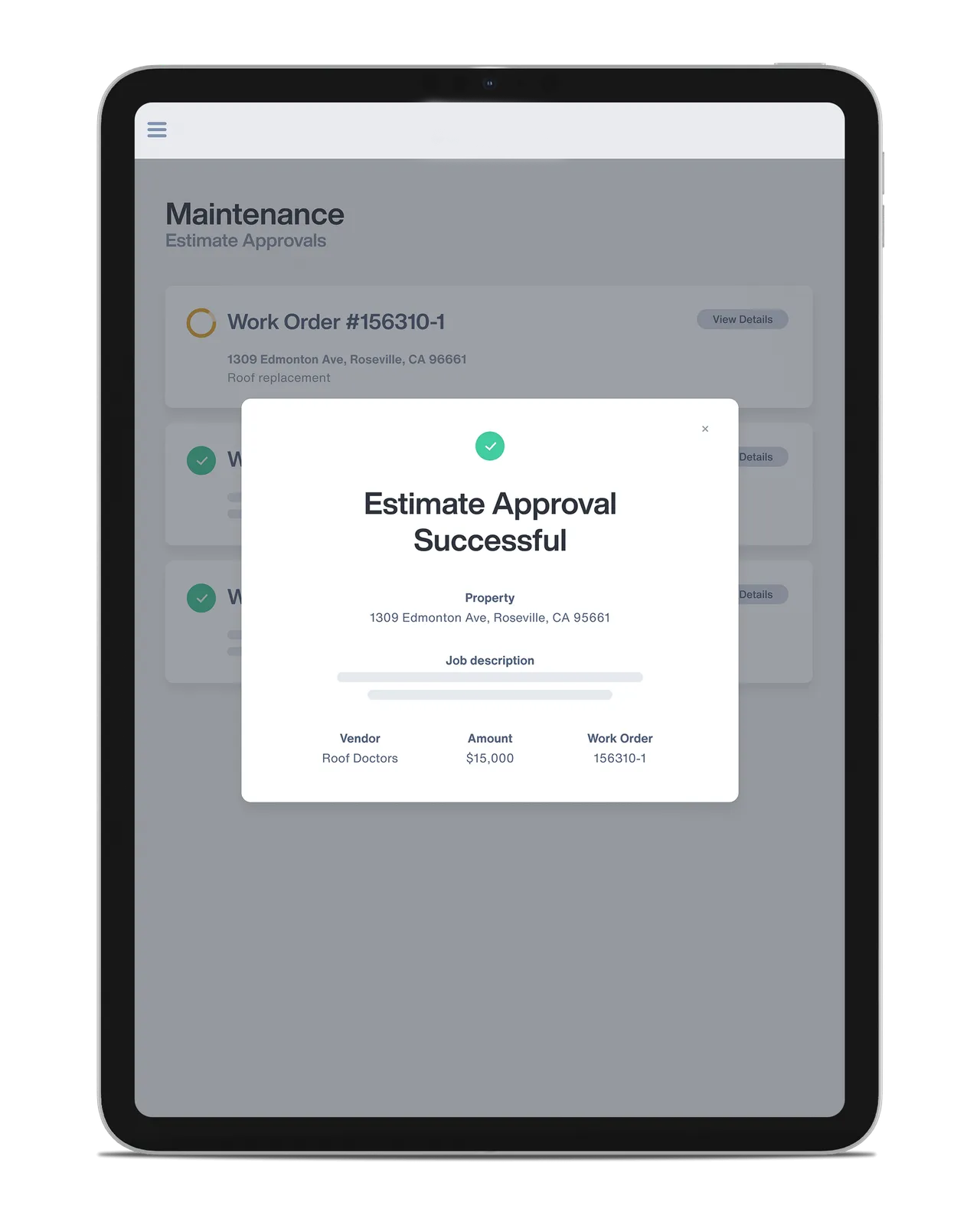 Owner Portal Screenshot