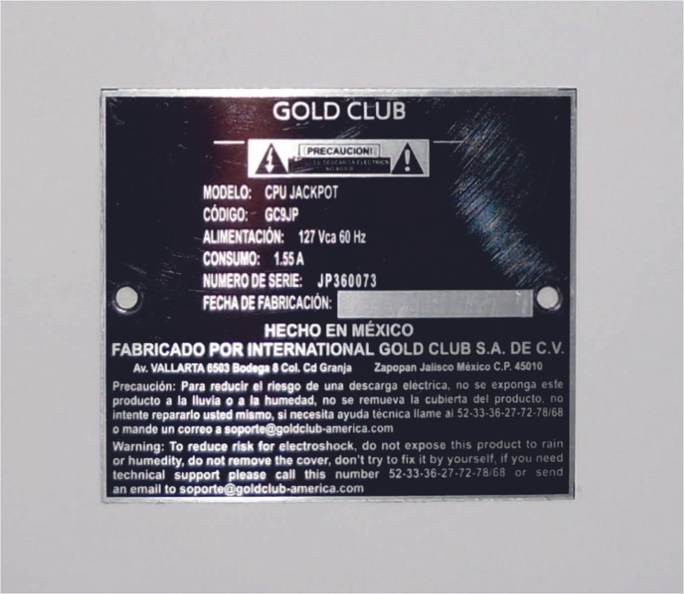 Placa Aluminio Fotoanodizado