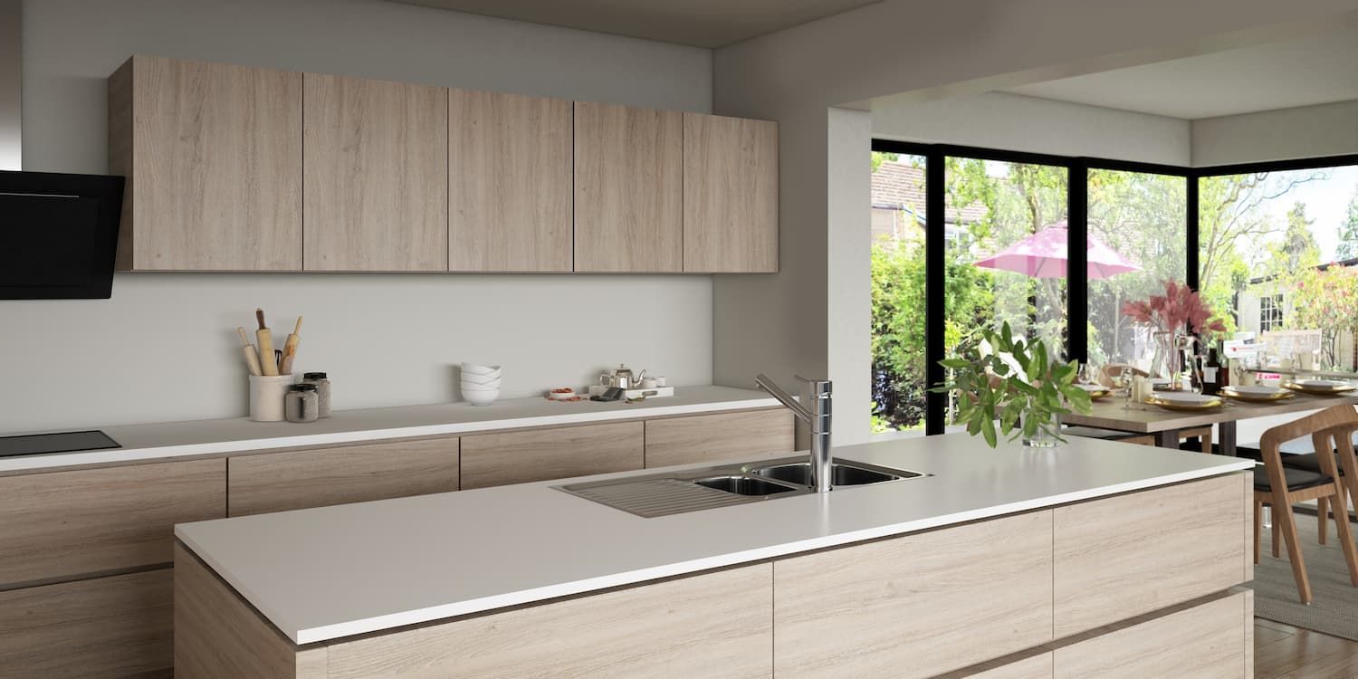 Simple Kitchen Interior — Coffs Coast Designer Bathrooms in Toormina, NSW