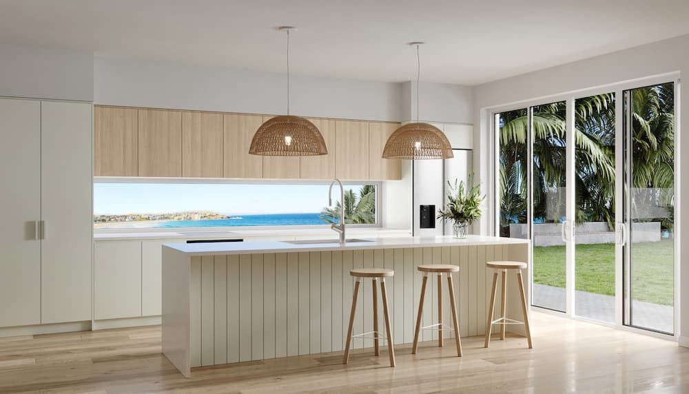 Minimalist Scandinavian Look Kitchen — Coffs Coast Designer Bathrooms in Toormina, NSW