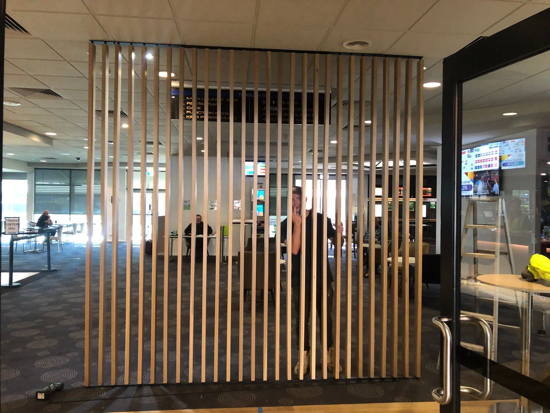 A Large Empty Office with Lots of Chairs and Desks — Highline Carpentry in Kahibah, NSW