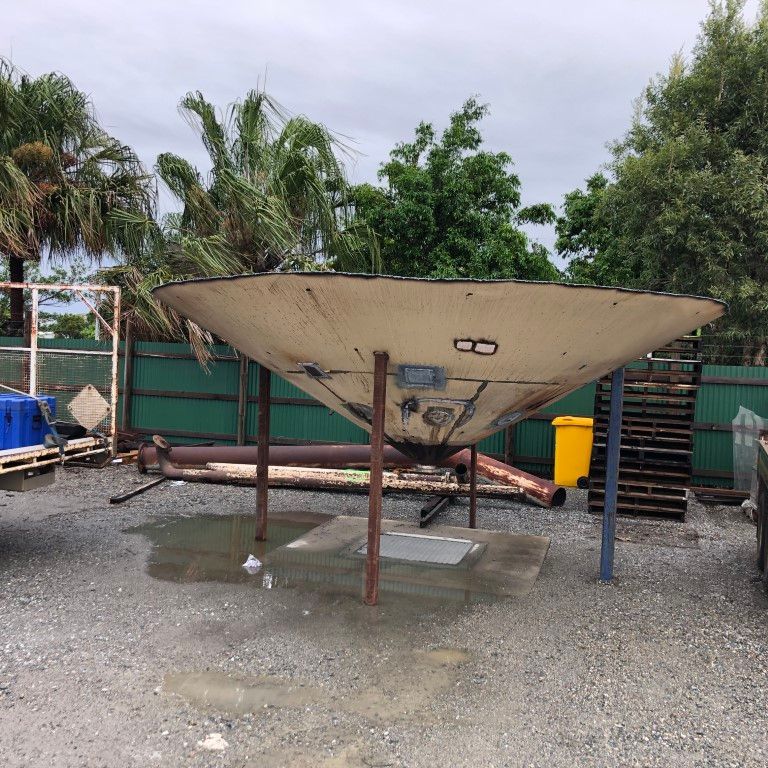 Tank Lid Ready to be Washed — Origin Group in Paget, QLD