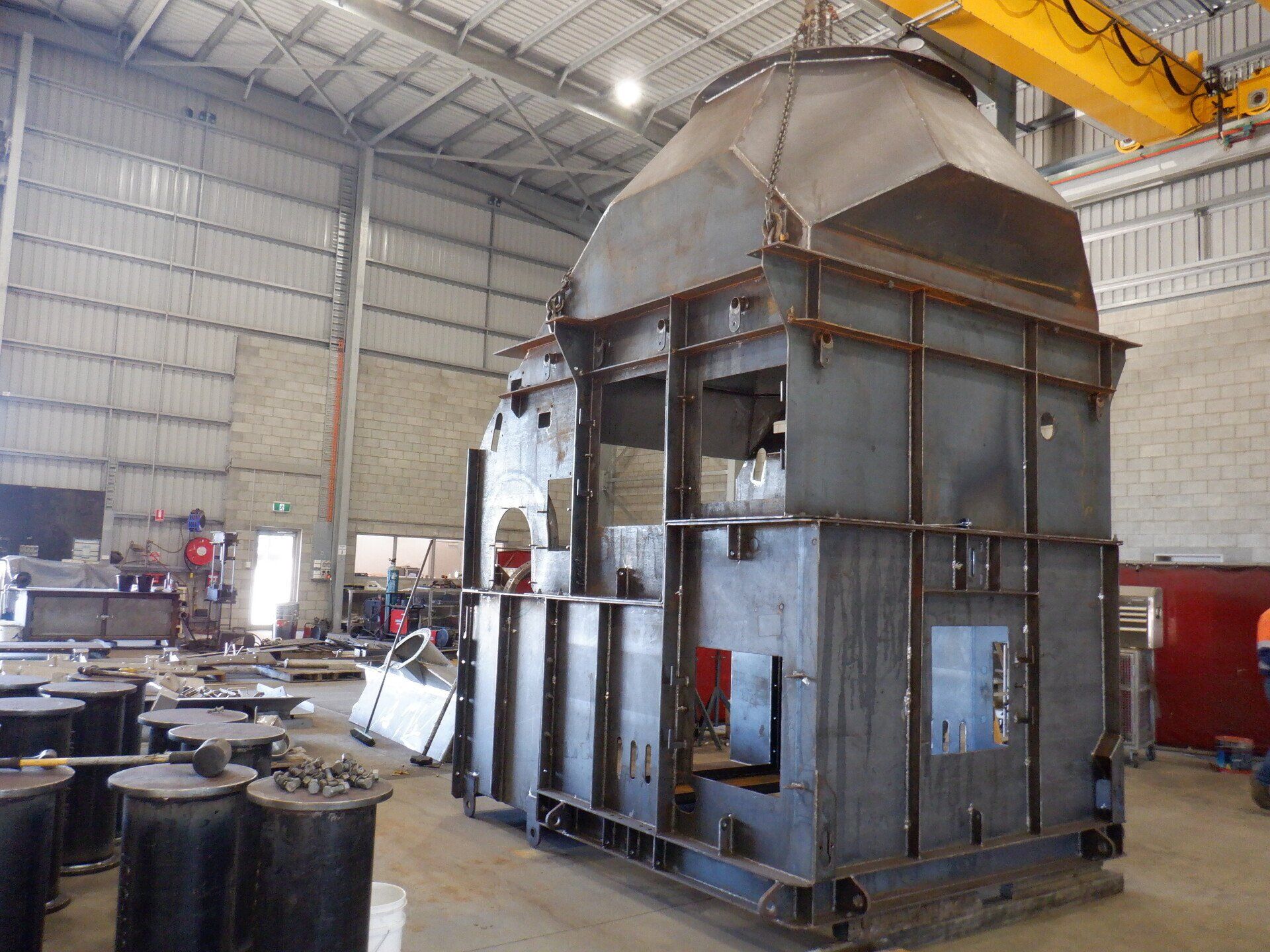 Custom Metal Chute — Origin Group in Paget, QLD