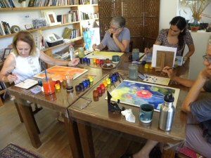 הסטודיו של איילת השחר סלע בכפר תבור