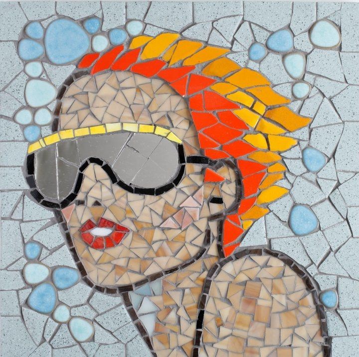 קרסי פסיפס ברמת השרון - אירית אורפז - קורס למורים בשבתון