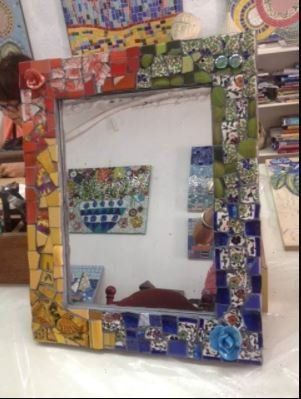 יהודית ברויטמן - מסגרת מוזאיקה חמראה