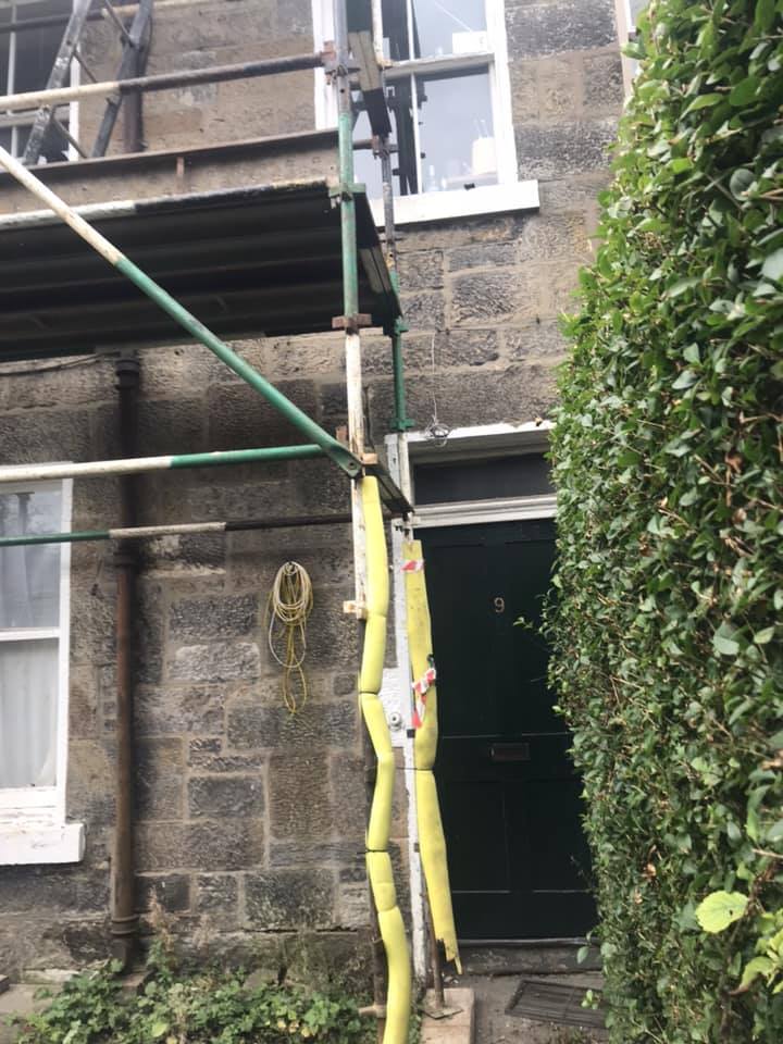 Domestic scaffolding in Scotland by R22 Scaffolding of Bathgate