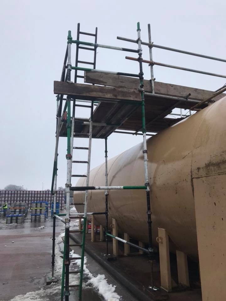 Commercial scaffolding Dunfermline R22 Scaffolding