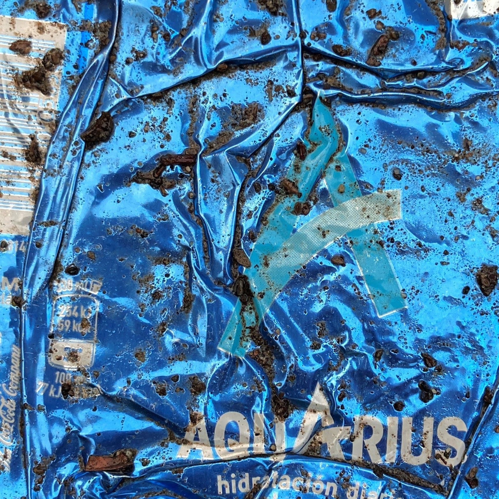 Getränkedose Aquarius, Foto ©Thomas Lehrmann