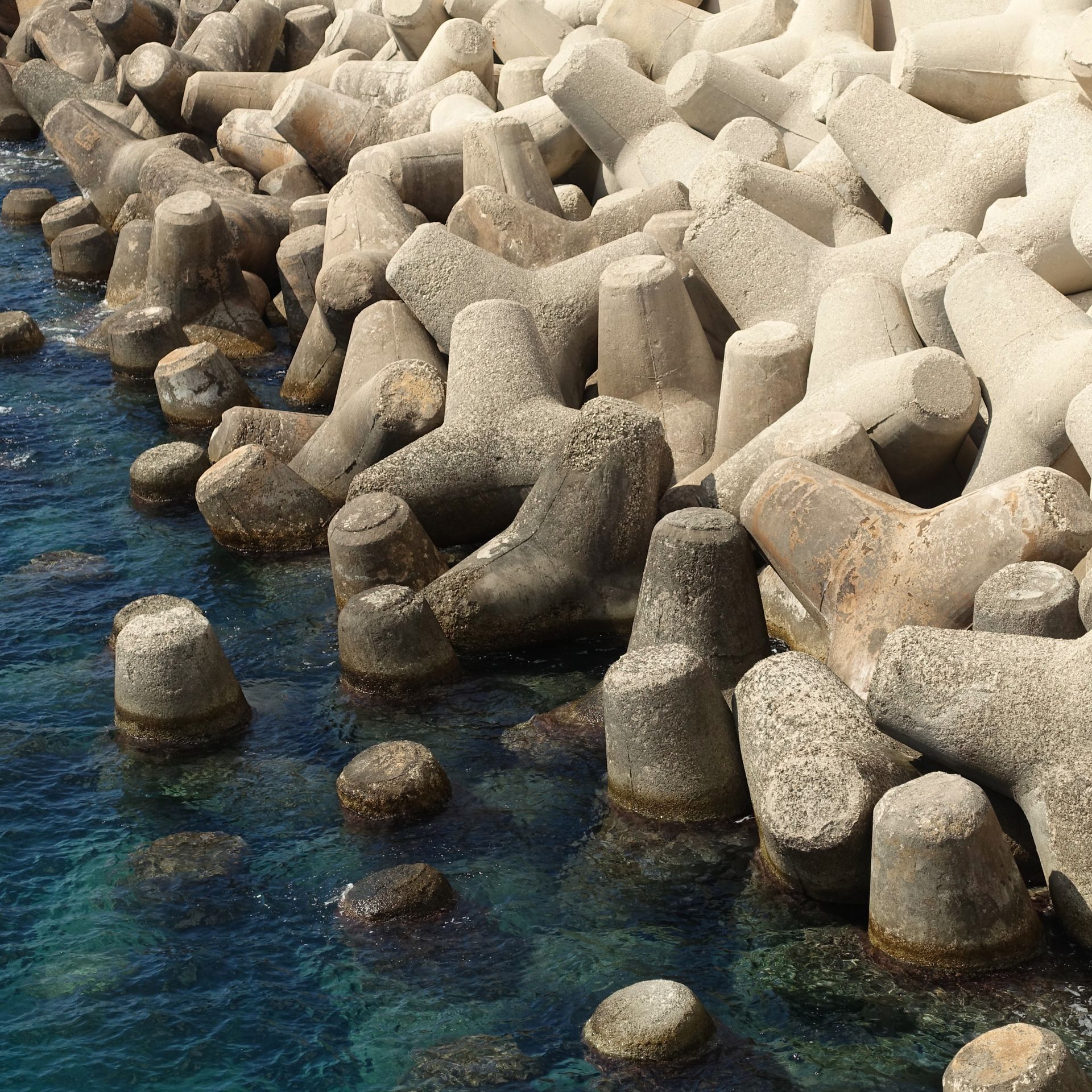 Wellenbrecher Santa Maria de Leuca, Foto ©Thomas Lehrmann