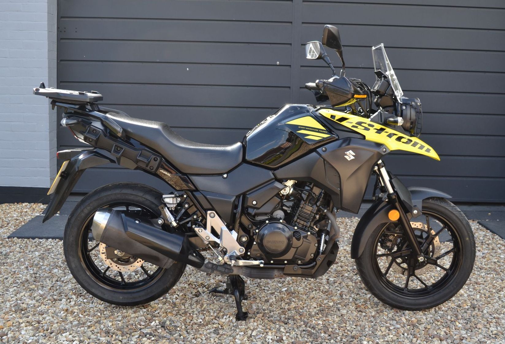2018 Black & Yellow Suzuki DL250 V-Strom For Sale at Used Bike Trading