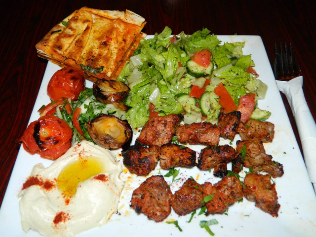 Chicken and Mediterranean Salad - Mediterranean Food in Baltimore, MD