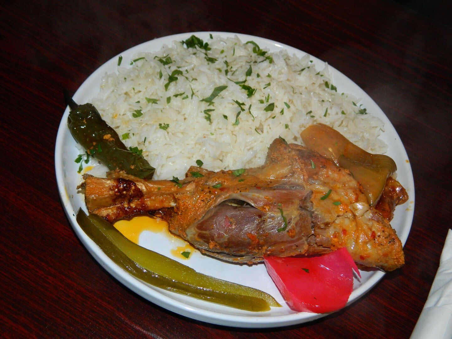 Lamb With Rice - Mediterranean Food in Baltimore, MD