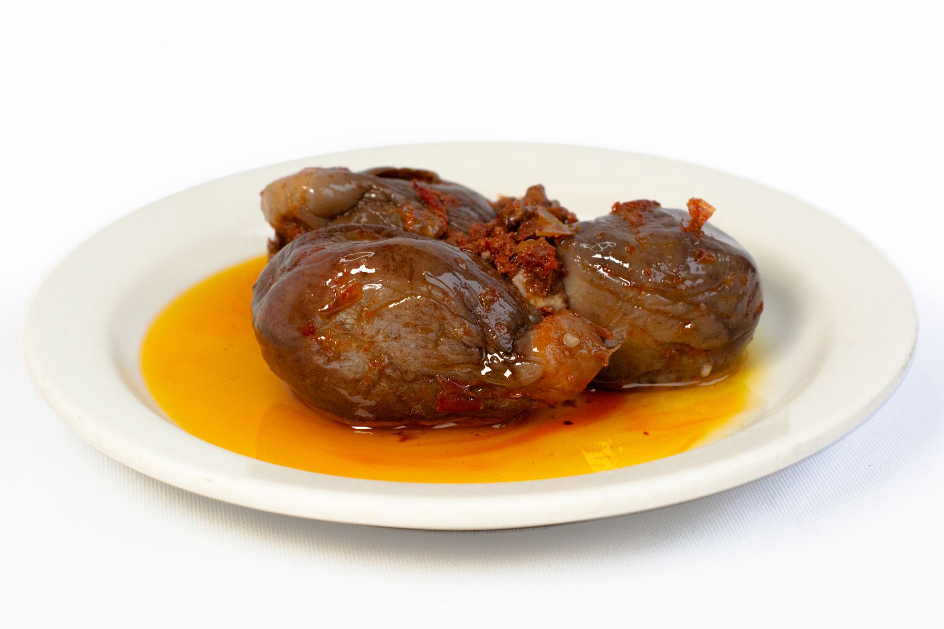 Makdous مكدوس oil-cured eggplants