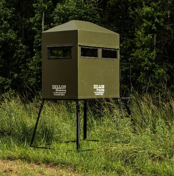 Dillon Hunting Blind On Short Stand