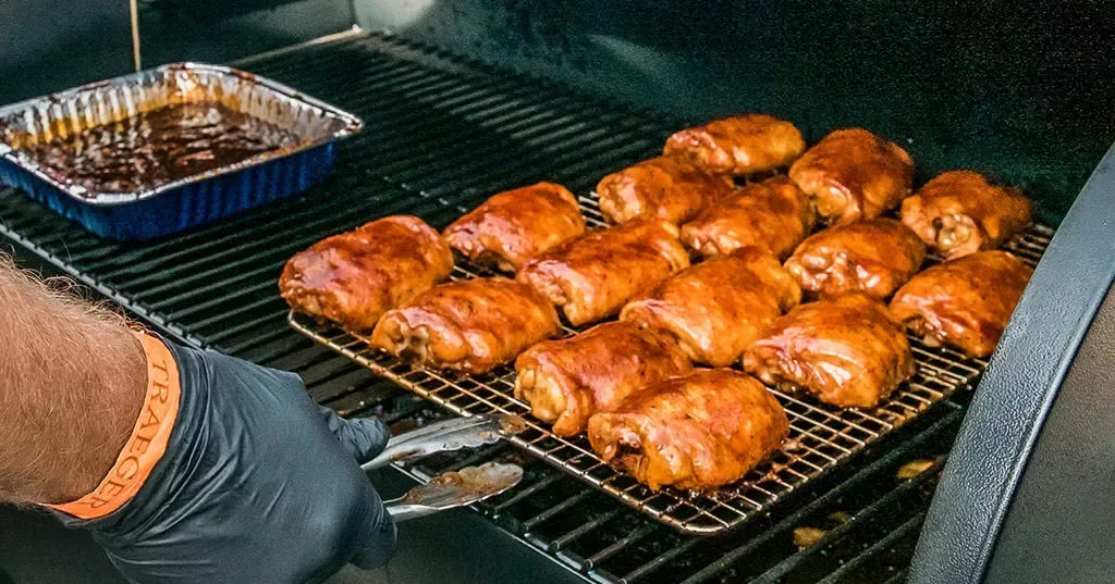 TRAEGER COMPETITION BBQ CHICKEN THIGHS