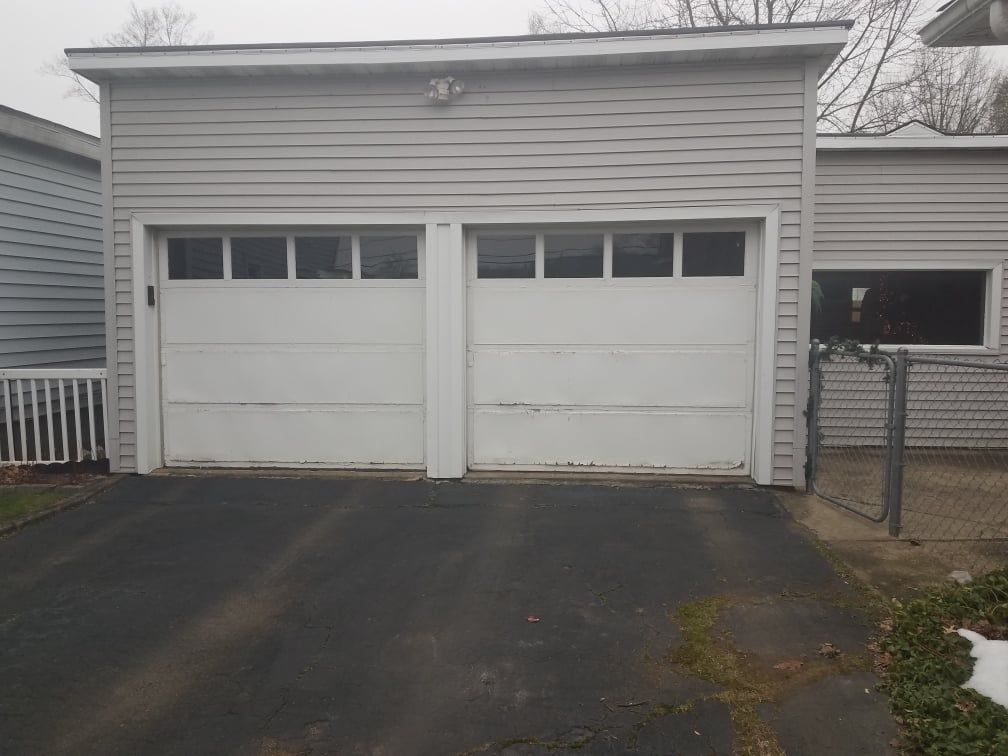 garage door installation before