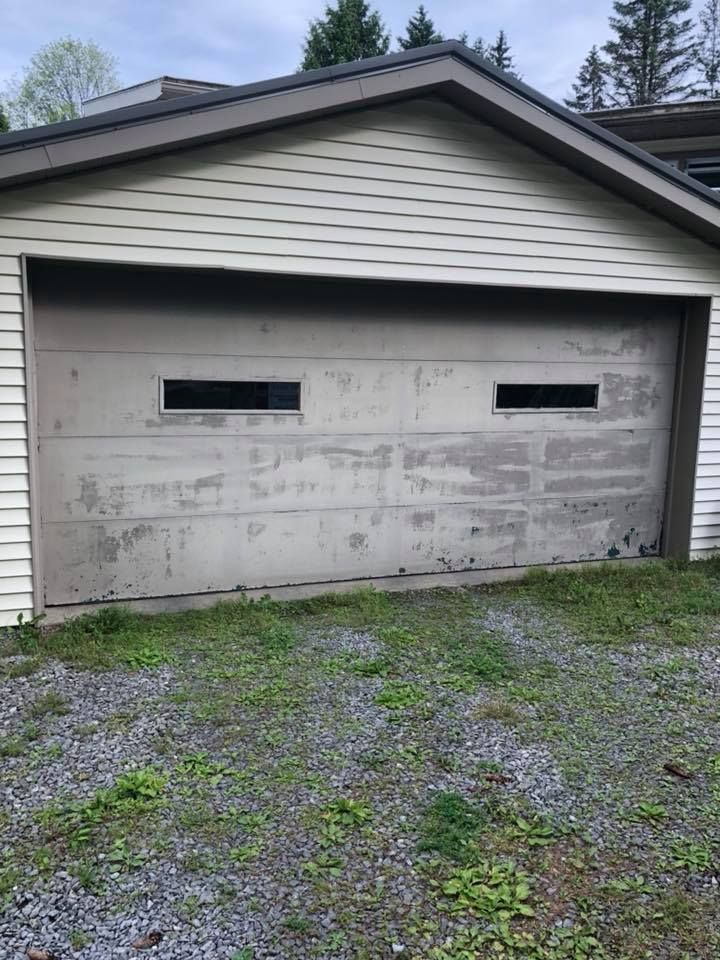 garage door installation before