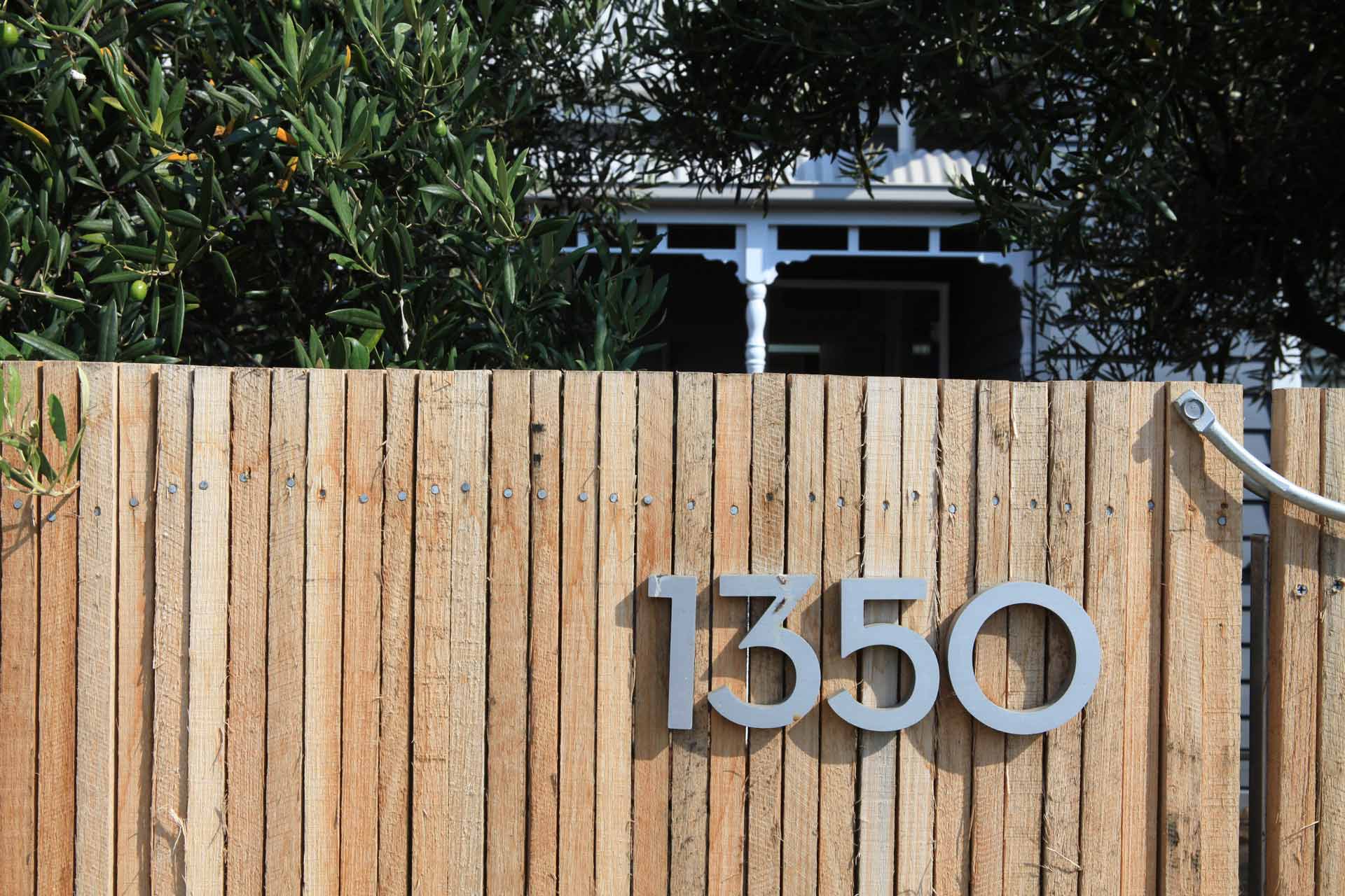 Number Design on Wall 1350 | Indented Head, Vic | Coastyle Building Solutions