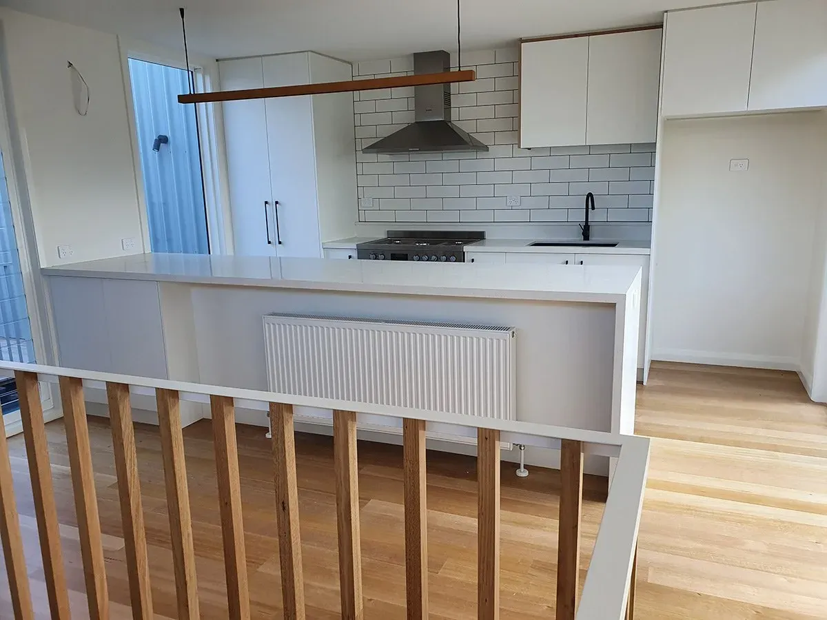 White Background Kitchen with Sink | Indented Head, Vic | Coastyle Building Solutions