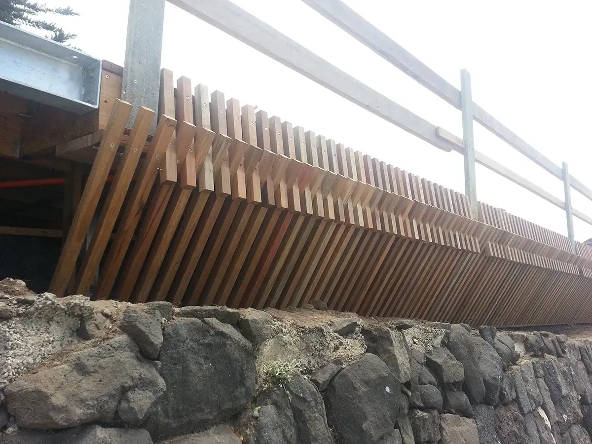 Wood, Rock, Also Small Bridge | Indented Head, Vic | Coastyle Building Solutions