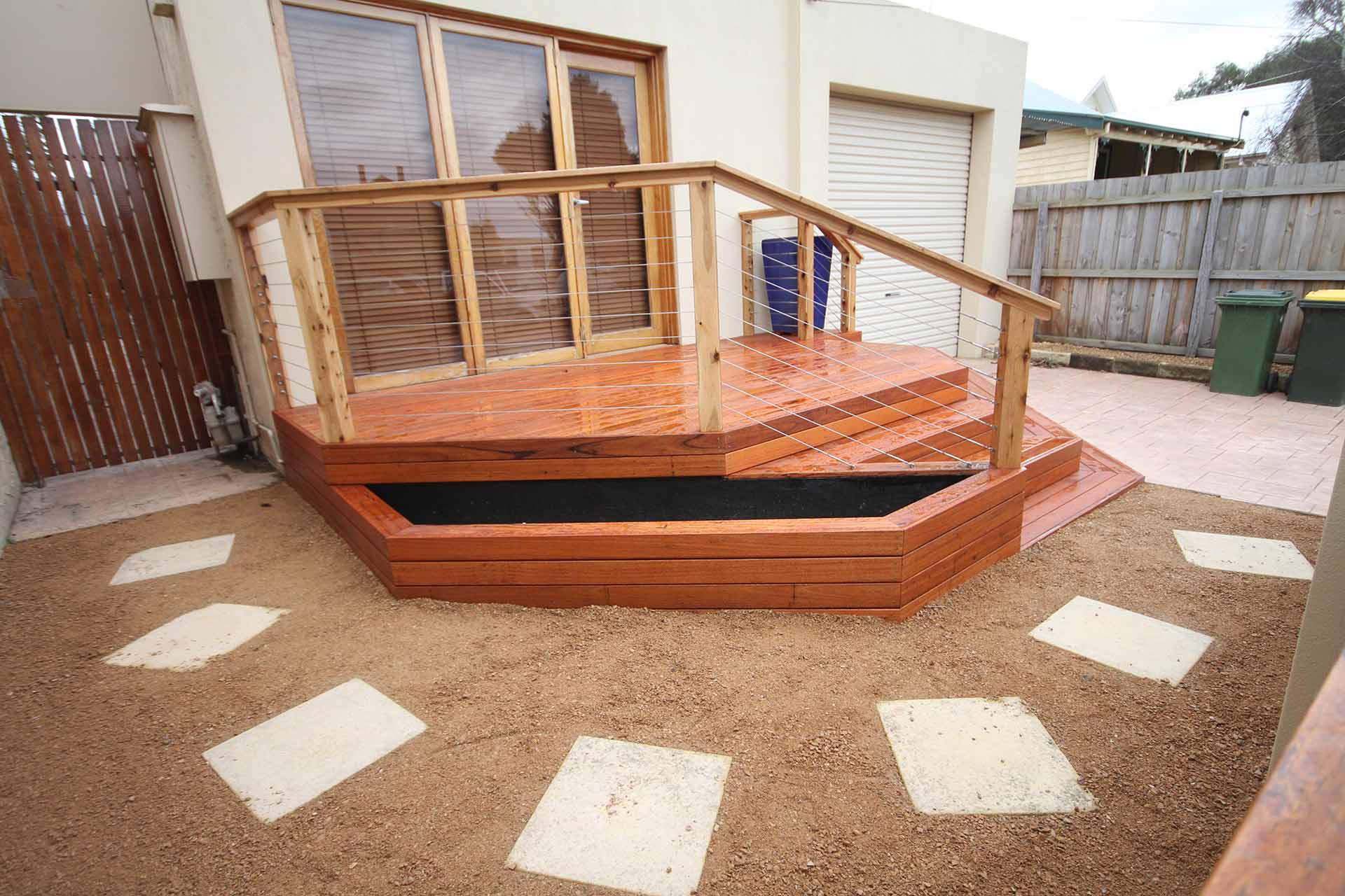 Aesthetic Stairs from Front Door | Indented Head, Vic | Coastyle Building Solutions