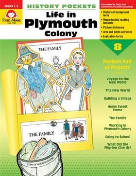homeschool family stuff review of evan moor history pockets life in plymouth colony