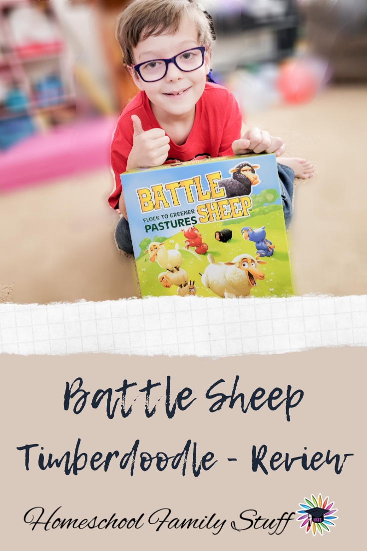 Battle sheep game from Timberdoodle