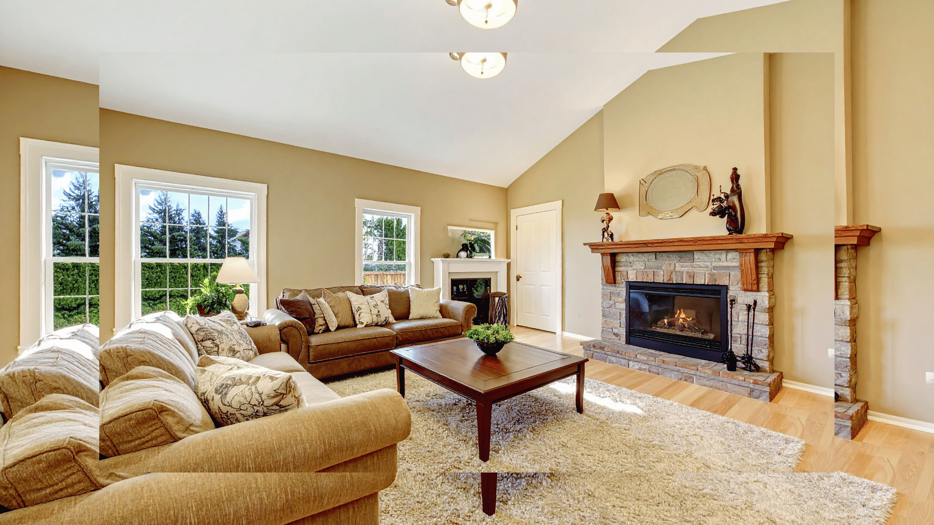 Living Room Painting and Remodeling