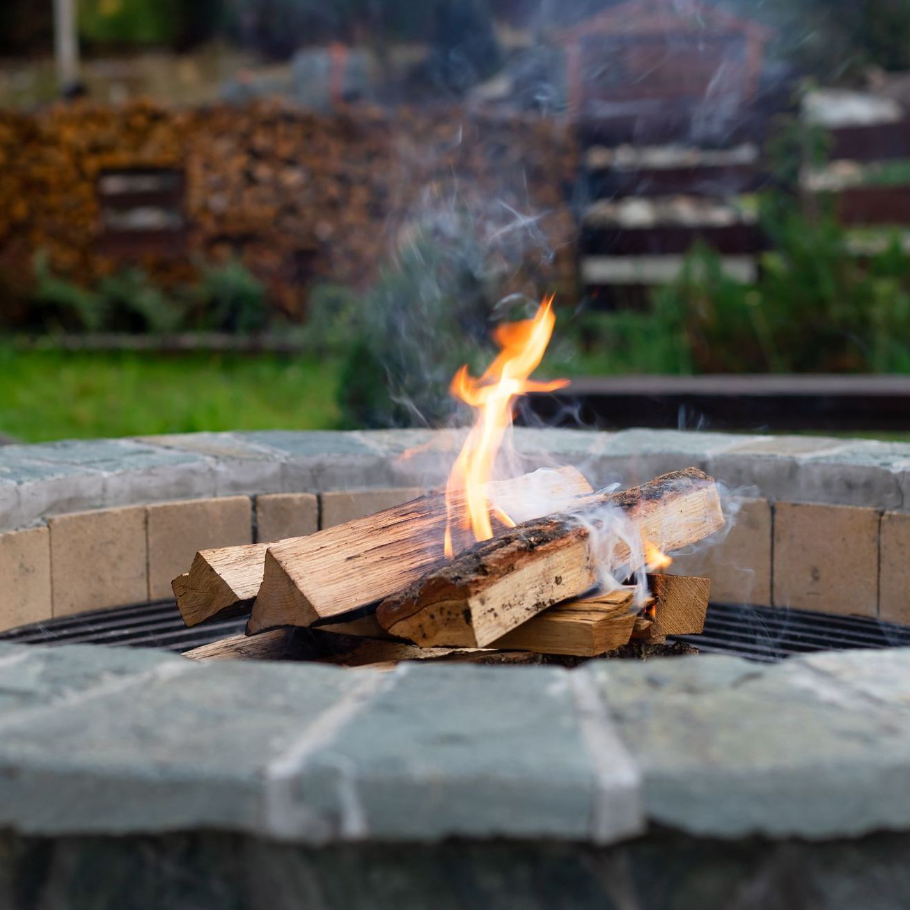 fireplace outdoor