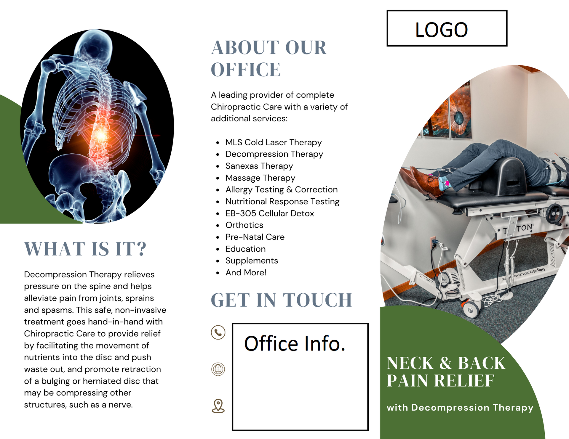 Decompression Therapy Brochure