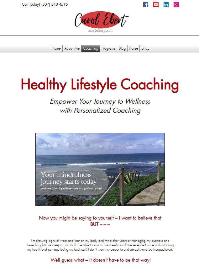 Carol Ebert Case Study