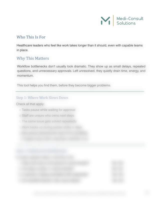 Workflow Bottleneck Finder