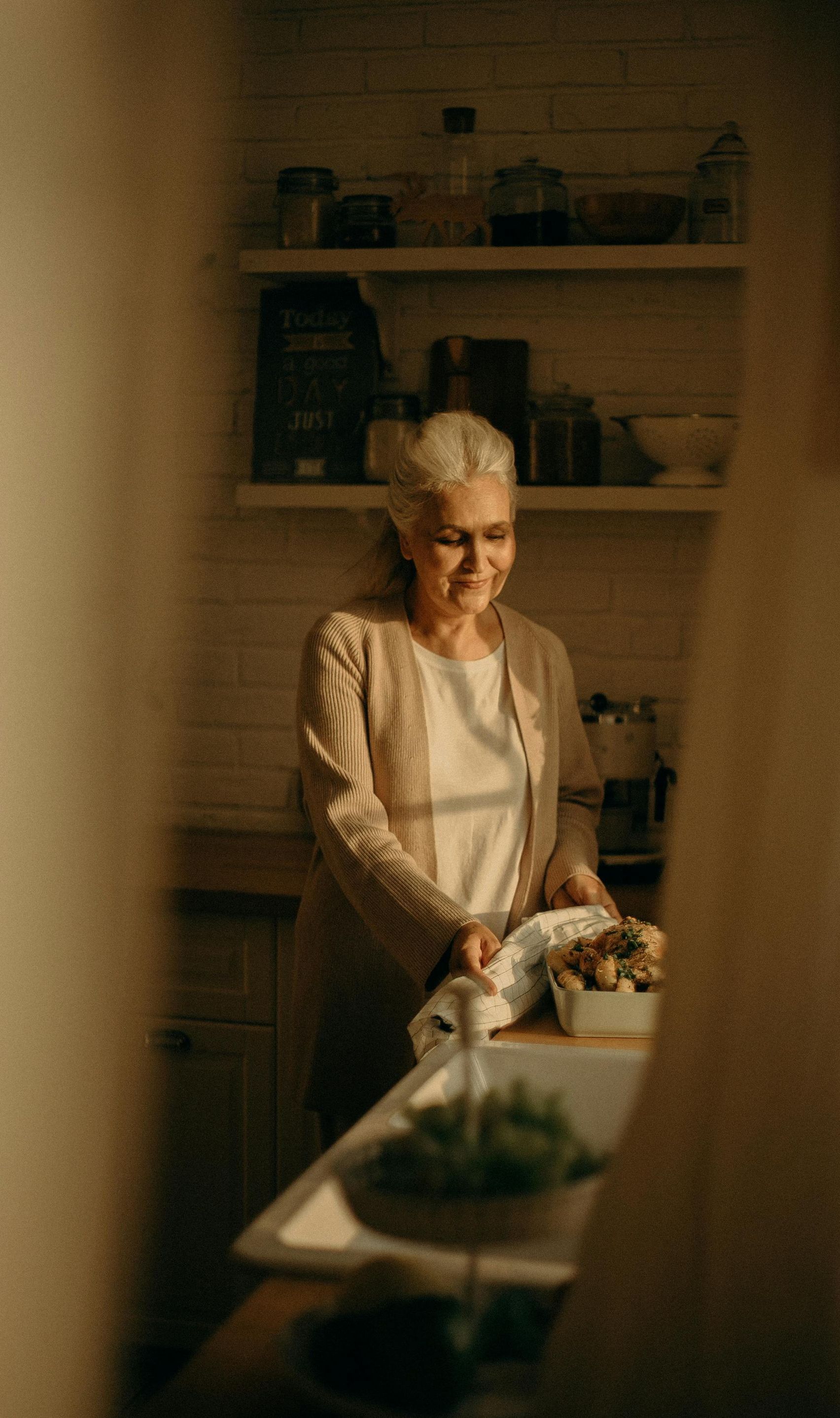 elderly woman