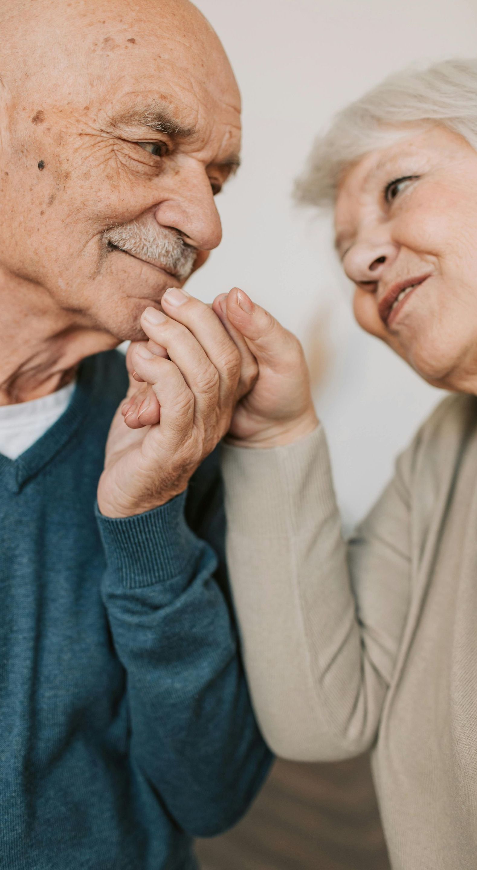 elderly couple